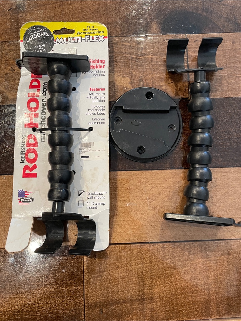 2 Multi-Flex Fishing Rod Holder - Black